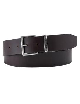 Cinturón Levi's® Keeper de cuero unisex en marrón
