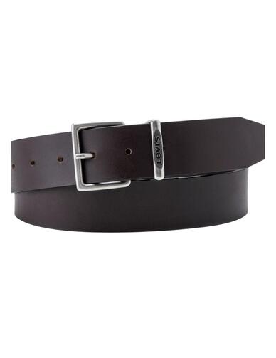 Cinturón Levi's® Keeper de cuero unisex en marrón