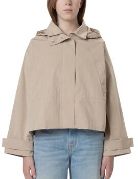 Chaqueta Calvin Klein de mujer holgada con capucha de nailon