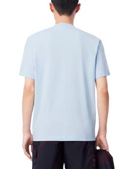 Camiseta Lacoste bordada de manga corta para hombre