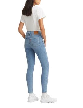 Pantalón Levi's® 721 de tiro alto Blue Wave Light para mujer