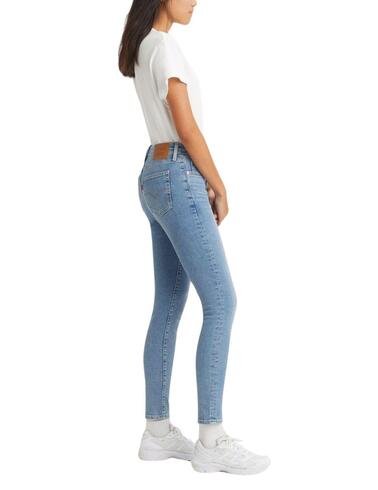 Pantalón Levi's® 721 de tiro alto Blue Wave Light para mujer