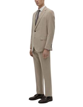 Traje Decenio de hombre de corte slim fit en beige