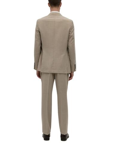 Traje Decenio de hombre de corte slim fit en beige