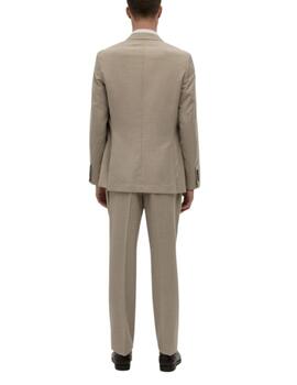 Traje Decenio de hombre de corte slim fit en beige