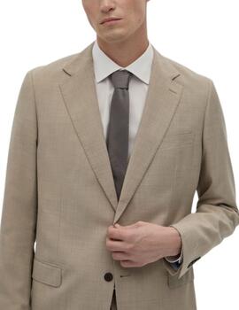 Traje Decenio de hombre de corte slim fit en beige