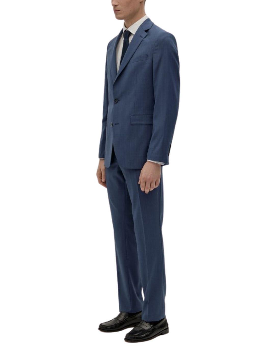 Traje Decenio de hombre de corte slim fit en azul