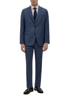 Traje Decenio de hombre de corte slim fit en azul