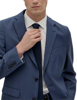 Traje Decenio de hombre de corte slim fit en azul