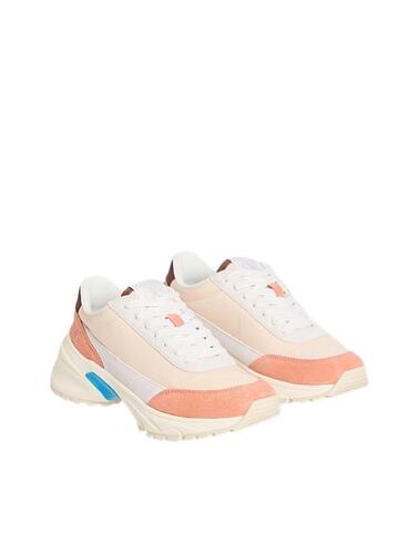 Zapatillas Calvin Klein de mujer Hike Runner de nylon y ante