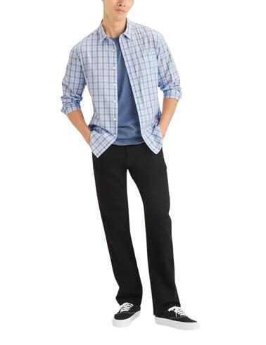 Camisa Dockers de hombre de manga larga regular fit