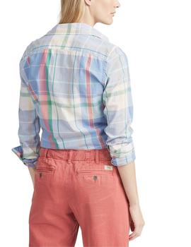 Camisa Polo Ralph Lauren cuadros classic fit para mujer