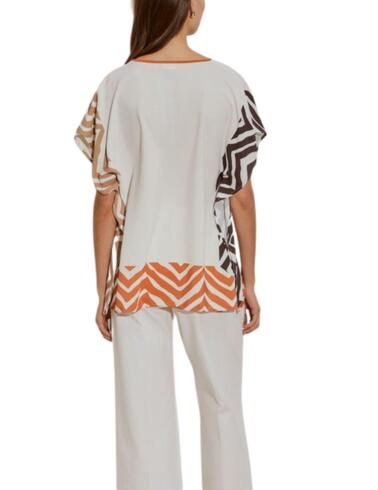 Blusa Lion of Porches de mujer con estampado geométrico