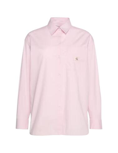Camisa Calvin Klein holgada de manga larga de mujer