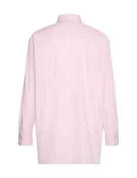 Camisa Calvin Klein holgada de manga larga de mujer