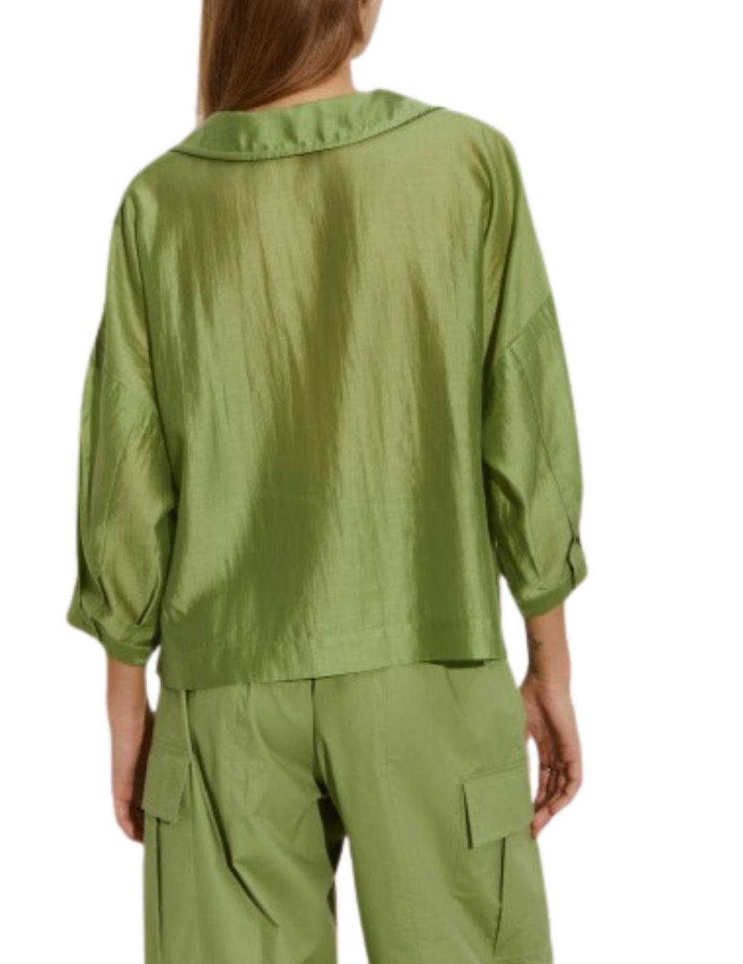 Blusa Lion of Porches oversize de lyocell para mujer