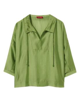 Blusa Lion of Porches oversize de lyocell para mujer