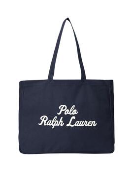 Bolso tote Polo Ralph Lauren de loneta con bordado