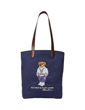 Bolso tote Polo Ralph Lauren con parche de Osito