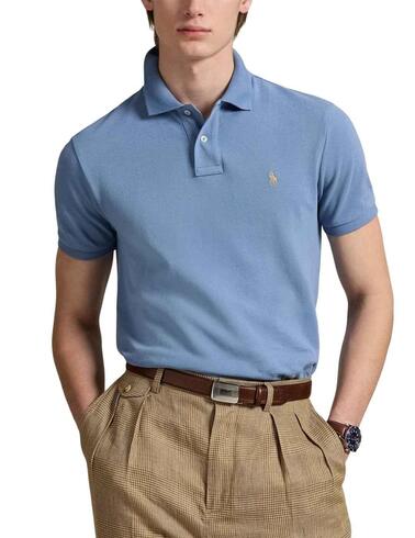 Polo de Polo Ralph Lauren de piqué custom slim fit hombre