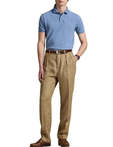 Polo de Polo Ralph Lauren de piqué custom slim fit hombre