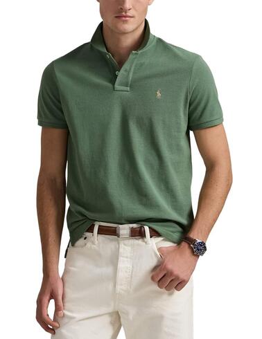 Polo de Polo Ralph Lauren de piqué custom slim fit hombre