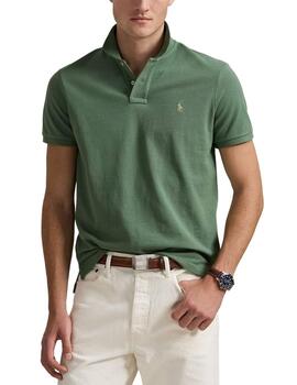 Polo de Polo Ralph Lauren de piqué custom slim fit hombre