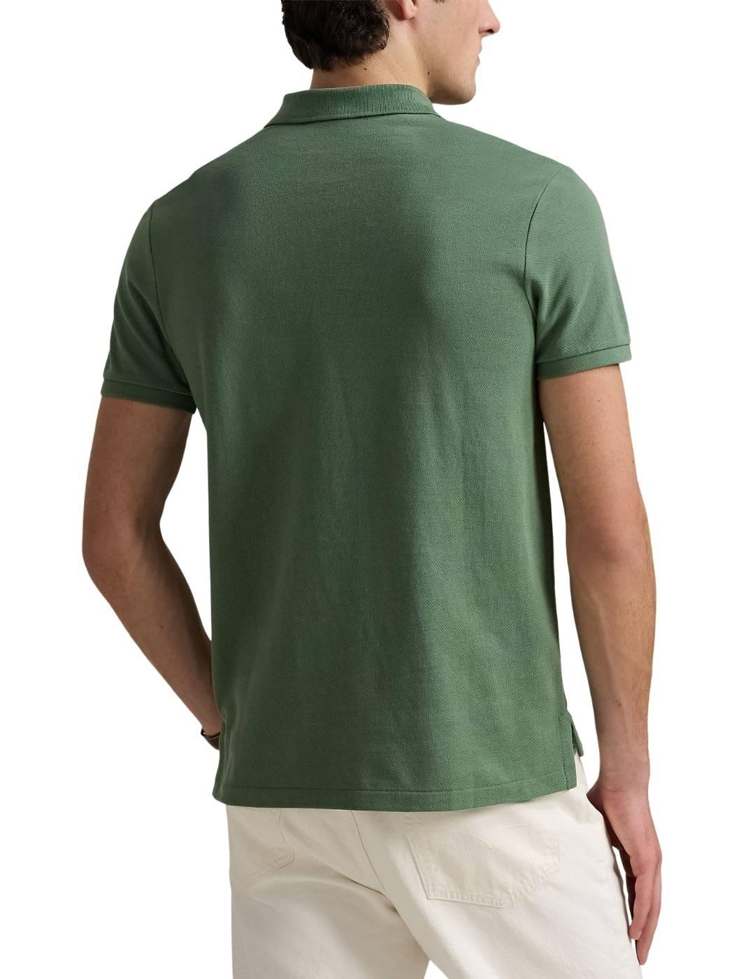 Polo de Polo Ralph Lauren de piqué custom slim fit hombre