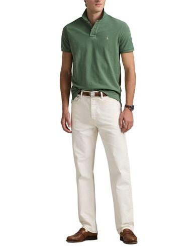 Polo de Polo Ralph Lauren de piqué custom slim fit hombre