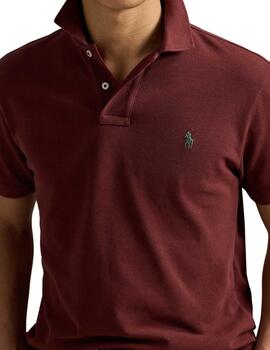 Polo de Polo Ralph Lauren de piqué custom slim fit hombre