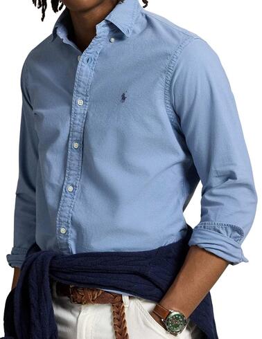 Camisa Polo Ralph Lauren de hombre slim fit tejido oxford