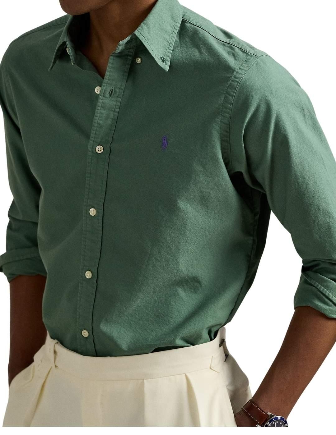 Camisa Polo Ralph Lauren de hombre slim fit tejido oxford