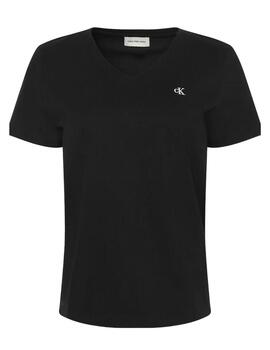 Camiseta Calvin Klein de mujer con escote a pico