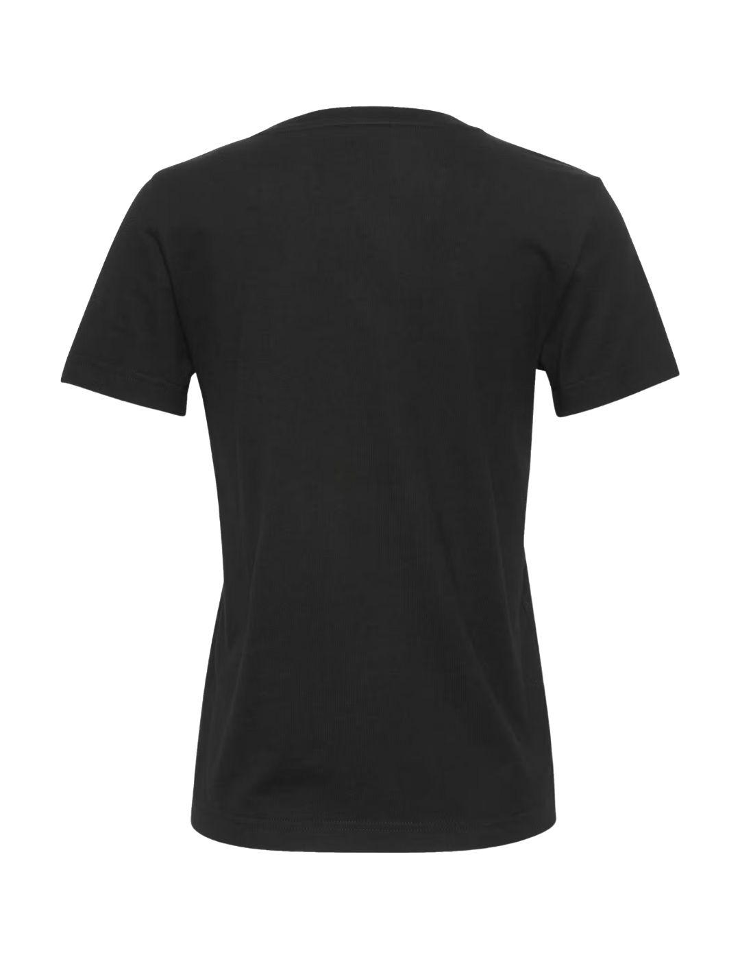 Camiseta Calvin Klein de mujer con escote a pico