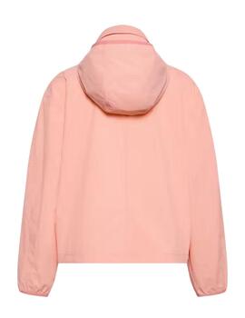 Cortavientos Calvin Klein de mujer con capucha polizón