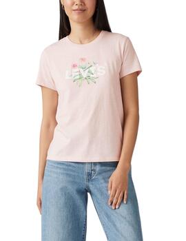 Camiseta Levi's® The Perfect Tee de mujer Plant Logo Bross