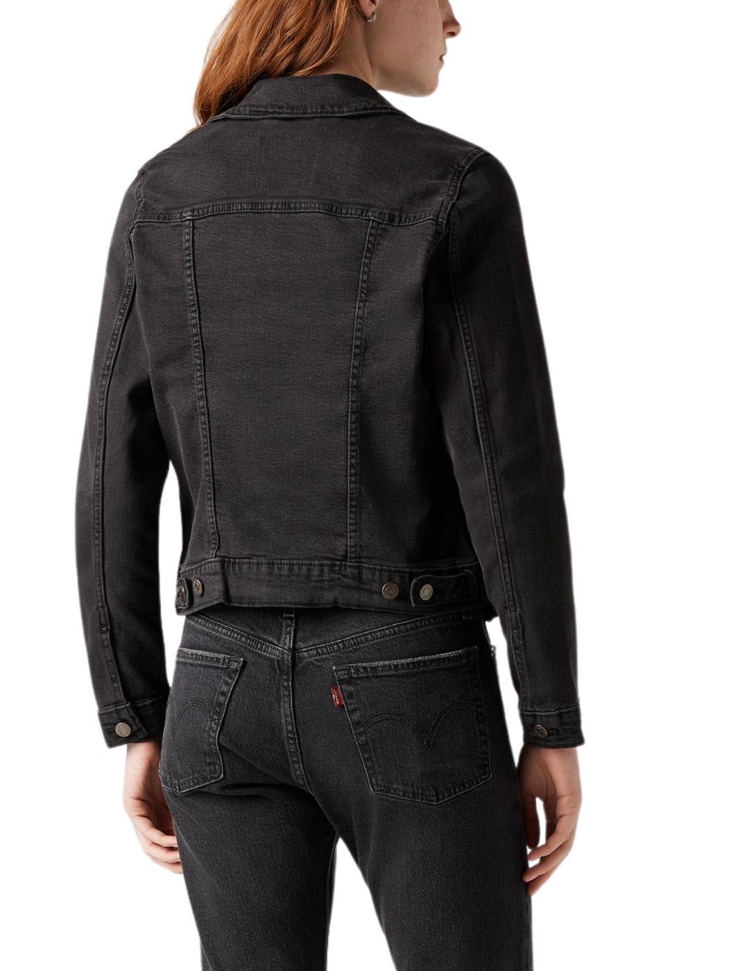 Cazadora Levi's® Original Trucker de mujer Black Air