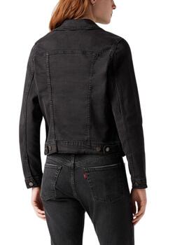 Cazadora Levi's® Original Trucker de mujer Black Air