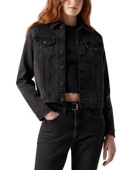 Cazadora Levi's® Original Trucker de mujer Black Air
