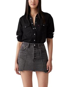 Camisa vaquera Levi's® Essential Western Dark Ages de mujer