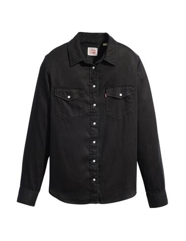 Camisa vaquera Levi's® Essential Western Dark Ages de mujer