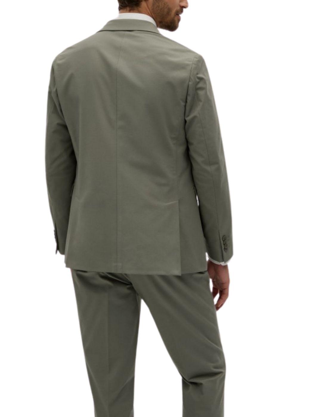 Blazer Decenio slim fit para hombre elástica