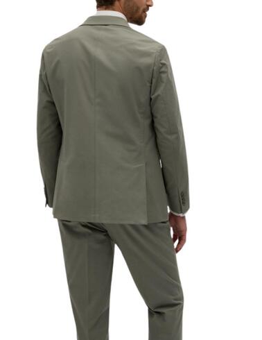 Blazer Decenio slim fit para hombre elástica