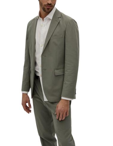 Blazer Decenio slim fit para hombre elástica
