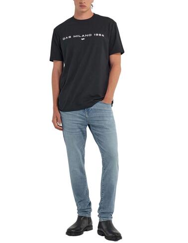 Pantalón vaquero Gas Jeans Sax Zip Plus 65ML de hombre