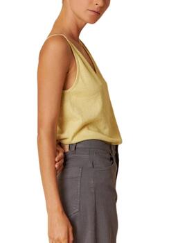 Camiseta Indi & Cold de mujer de tirantes y escote a pico