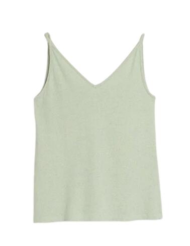 Camiseta Indi & Cold de mujer de tirantes y escote a pico