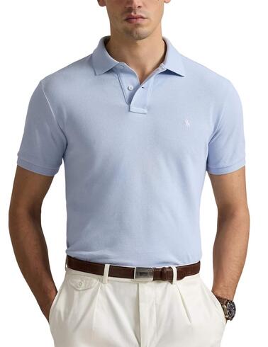 Polo de Polo Ralph Lauren de piqué custom slim fit hombre