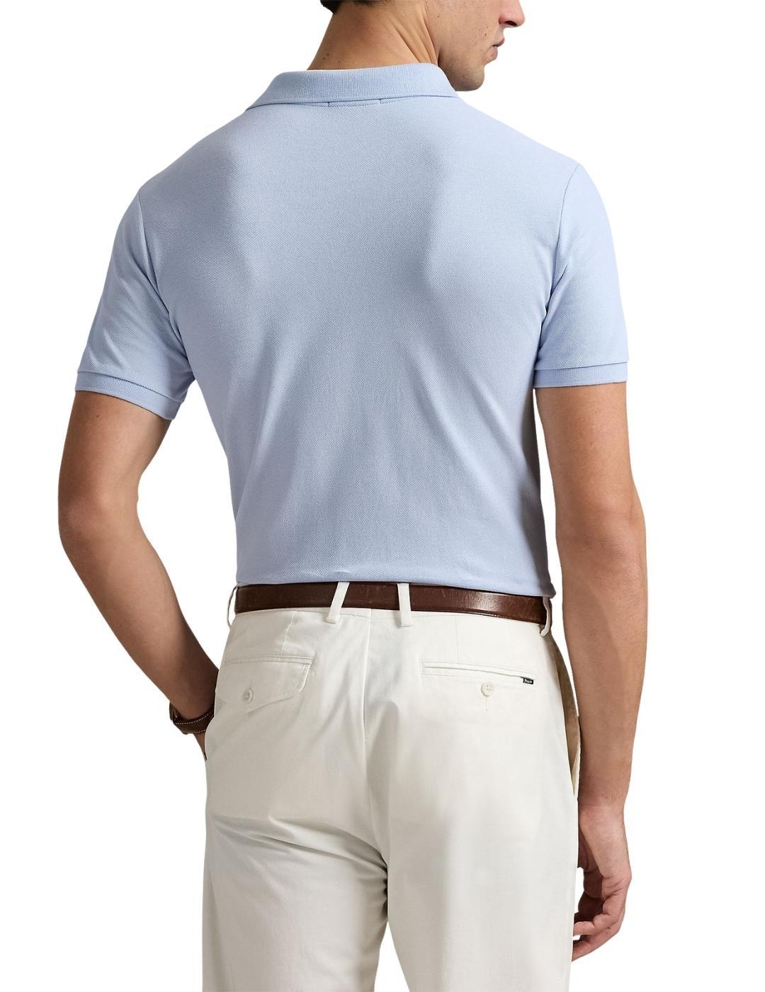 Polo de Polo Ralph Lauren de piqué custom slim fit hombre
