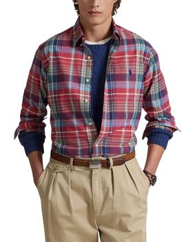 Camisa Polo Ralph Lauren de oxford con estampado a cuadros